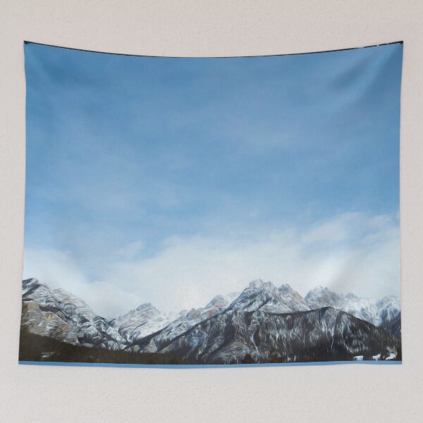 Item preview, Mountain Highland Cloud Sky Summit Ridge  designed and sold by DanielCarvalho2.