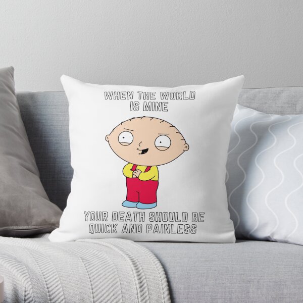 Kissen Kissenbezuge Stewie Griffin Redbubble