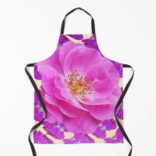 Item preview,  WILD FLOWERING PINK ROSE PURPLE ABSTRACT designed and sold by sharlesart.