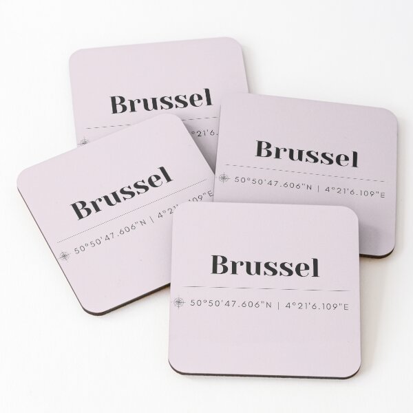 Item preview, Brussel Coordinates designed and sold by Studio MaC.