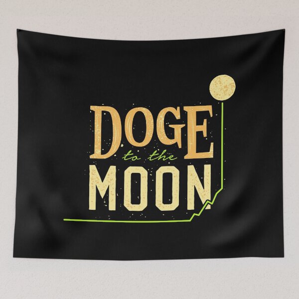 Item preview, Doge to the Moon designed and sold by mantrasupply.