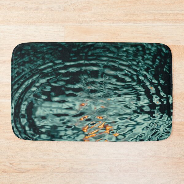 Item preview, Nature Water Ripples Reflection Green  designed and sold by DanielCarvalho2.
