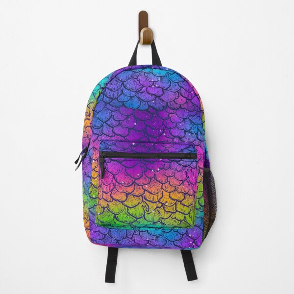 Item preview, Vibrant Rainbow Mermaid Scales designed and sold by bunnidesigns.