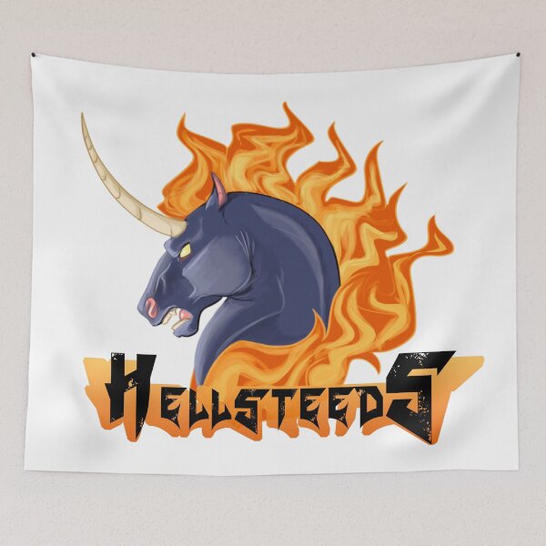 Item preview, HellSteeds designed and sold by AlbaAragonArt.