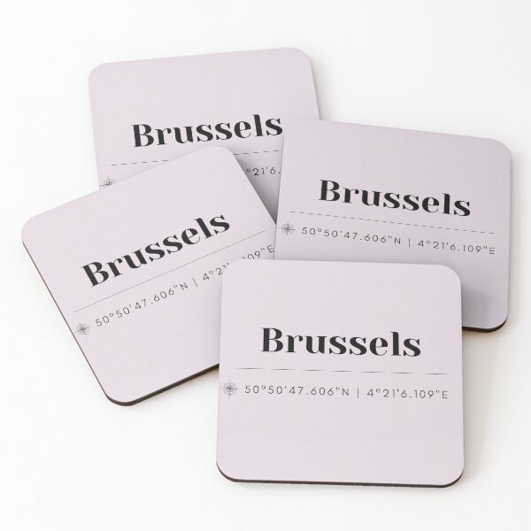 Item preview, Brussels Coordinates designed and sold by Studio MaC.