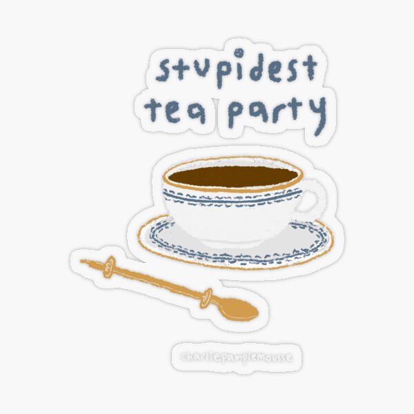 French Tea Stickers Redbubble