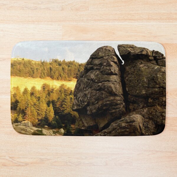 Item preview, Rock Cliff Trees Plant Landscape Nature  designed and sold by DanielCarvalho2.