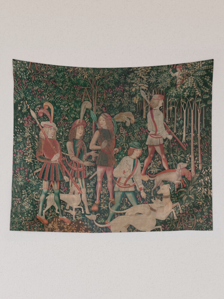 Unicorn Hunt Medieval Art Hunt Begins Tapestry