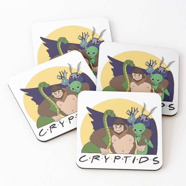 Item preview, Cryptid friends designed and sold by Alessandraelena.
