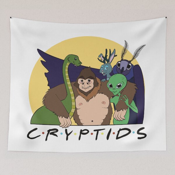 Item preview, Cryptid friends designed and sold by Alessandraelena.