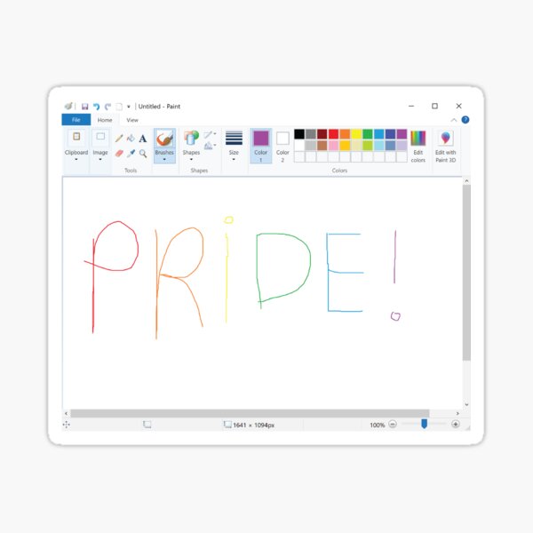 Item preview, Pride! Paint designed and sold by JC Jacobs.
