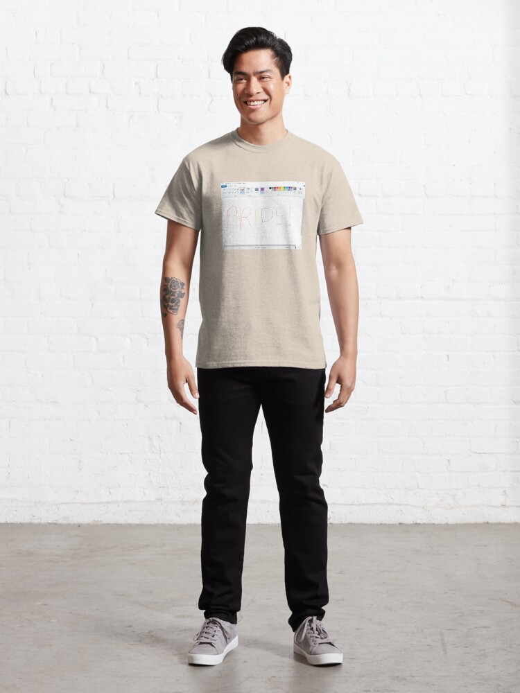Alternate view of Pride! Paint Classic T-Shirt