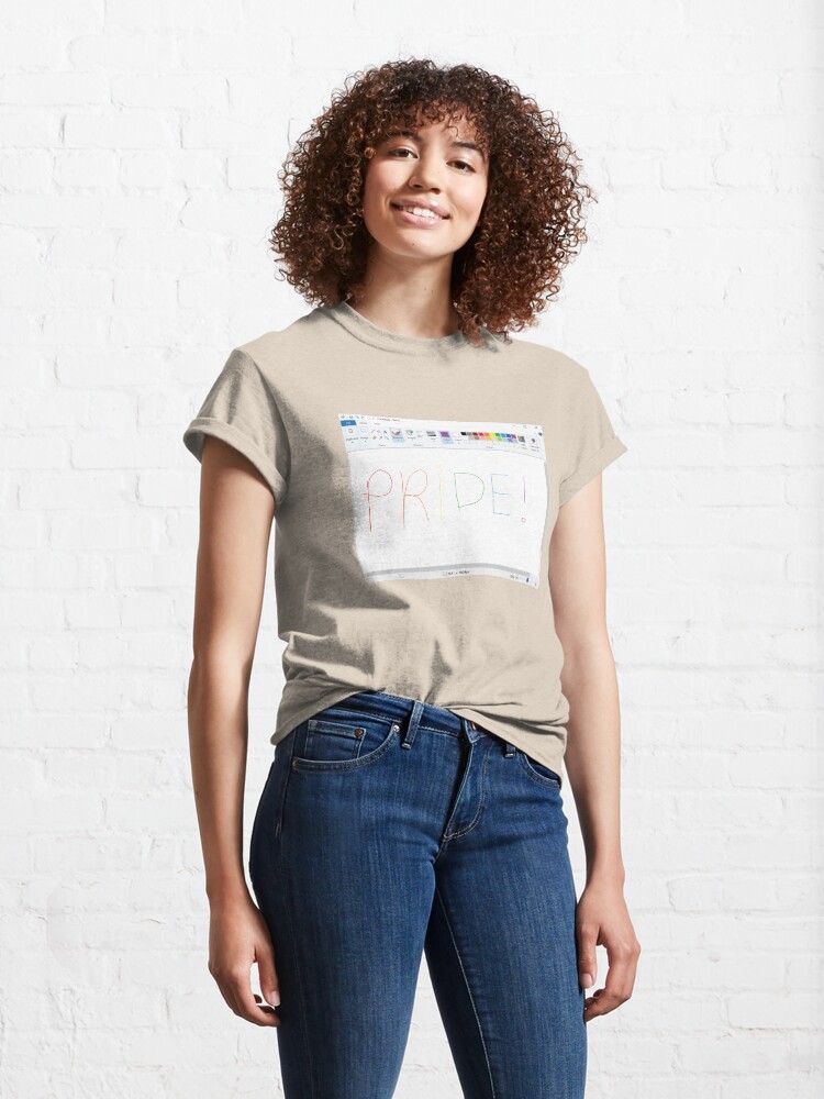 Alternate view of Pride! Paint Classic T-Shirt