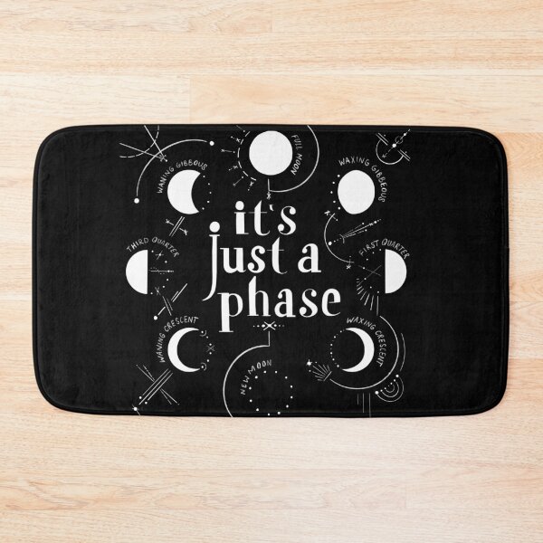 Item preview, It's Just a Phase - Black and White designed and sold by alyssastormes.