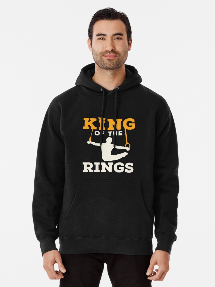 Boys Gymnastics King of the Rings Pullover Hoodie for Sale by jaygo Redbubble