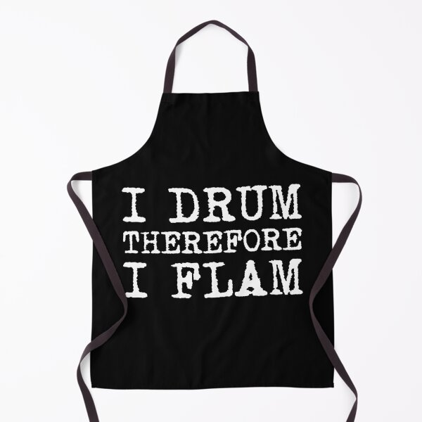 Item preview, I Drum Therefore I Flam designed and sold by Scottees.