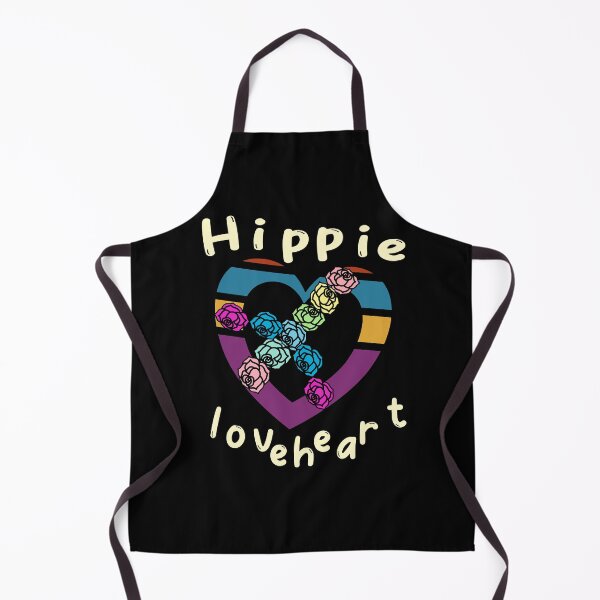 Item preview, Hippie loveheart, heart with roses peace sign. designed and sold by Bodino.