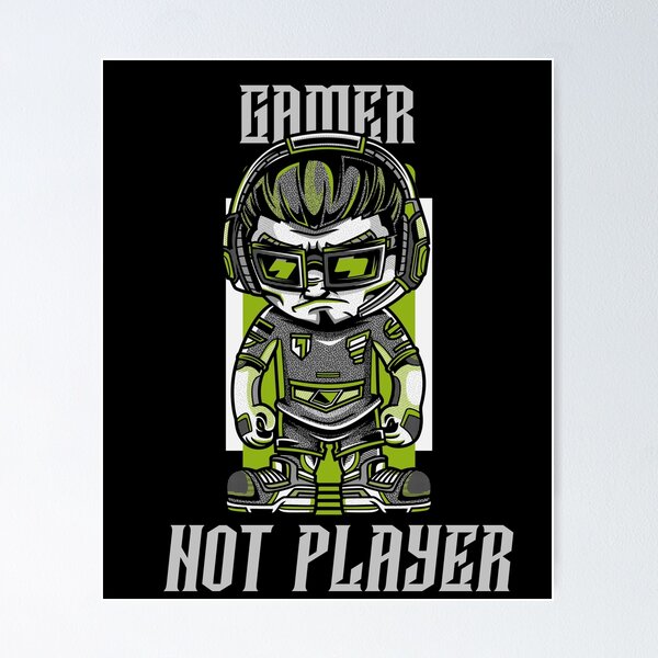 Item preview, Game Not Player  designed and sold by YousefMarei.