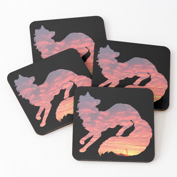 Item preview, Fox sunrise (fill silhouette) designed and sold by AxeZeePlush.