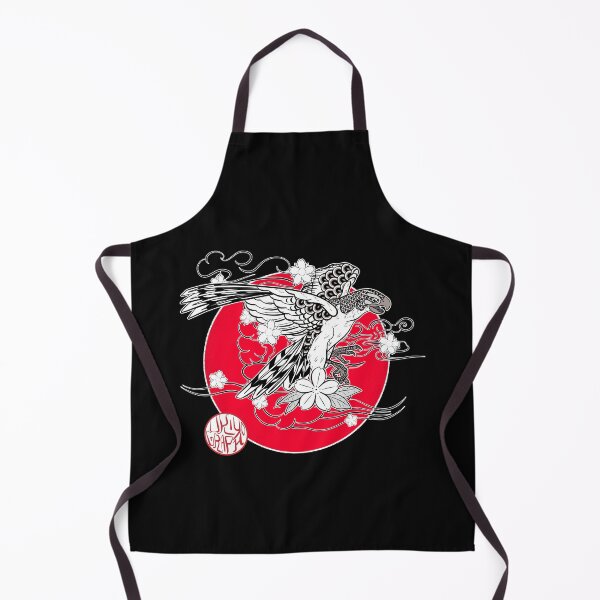 Item preview, Japanese falcon and cherry blossoms designed and sold by Ukiyograph.