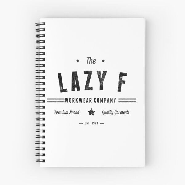 Item preview, The Lazy F Workwear Company designed and sold by Fathom204.