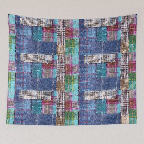 Item preview, Tartan plaid, Scottish islands wool, Lewis and Harris designed and sold by NessArtByEwa.