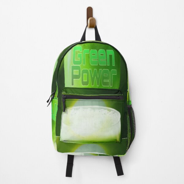 Item preview, Green power - green vegetable juice in a glass - lettering - photo design designed and sold by kikidu21.
