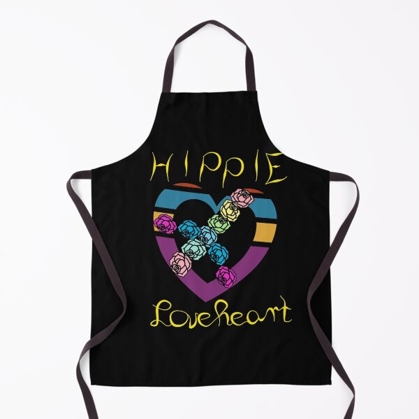 Item preview, Hippie loveheart, heart with roses peace sign. designed and sold by Bodino.