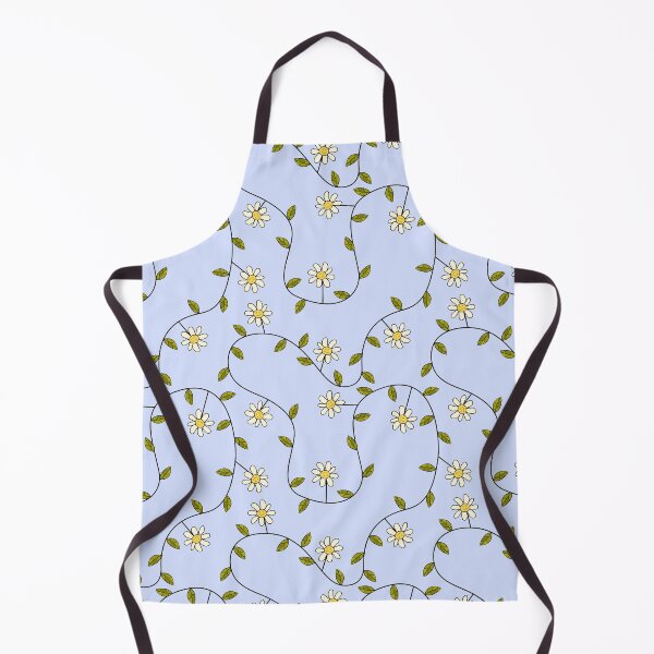 Item preview, Grumpy Flowers on Blue designed and sold by fogoosherie.