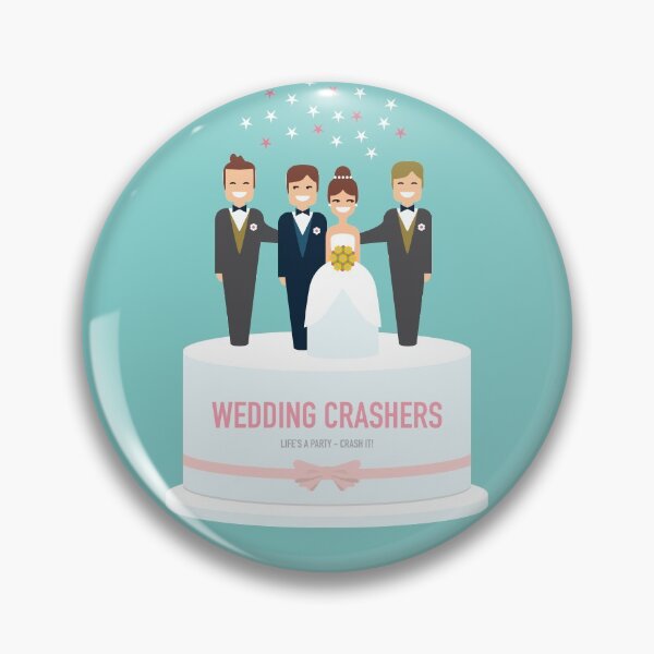 Item preview, Wedding Crashers - Alternative Movie Poster designed and sold by MoviePosterBoy.