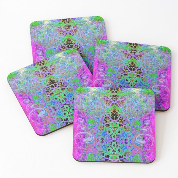 Item preview, Mental Radiation (abstract, psychedelic, symmetrical) designed and sold by Discordant Dreams Art.