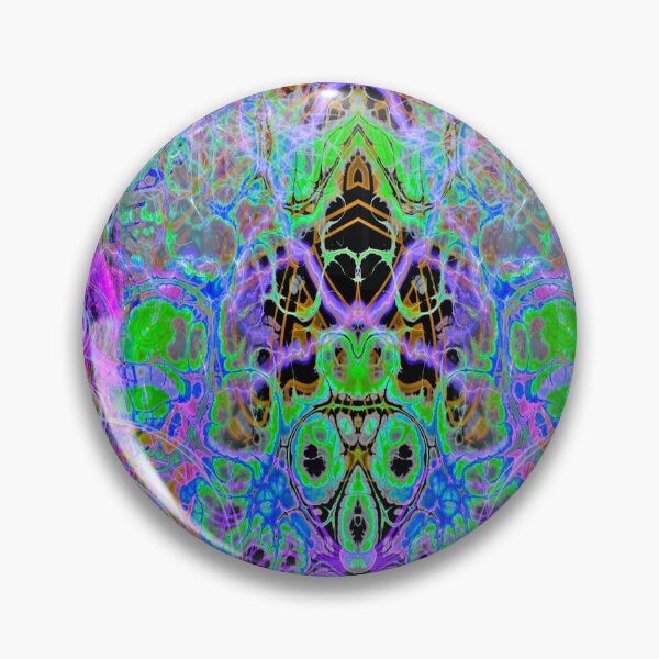 Item preview, Mental Radiation (abstract, psychedelic, symmetrical) designed and sold by Discordant Dreams Art.