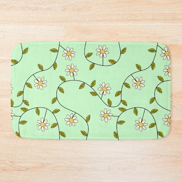 Item preview, Grumpy Flowers on Green designed and sold by fogoosherie.