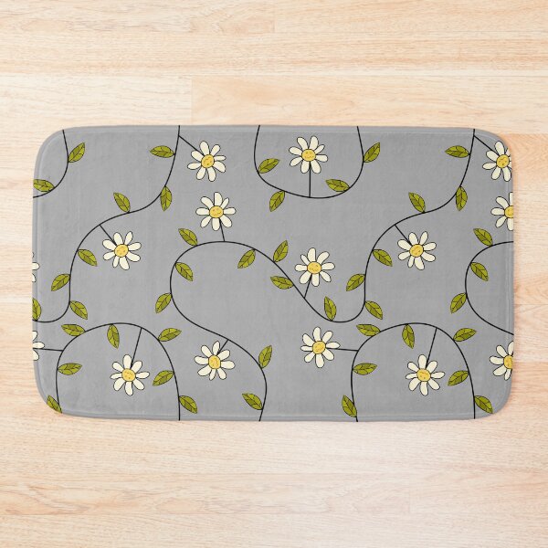 Item preview, Grumpy Flowers on Grey designed and sold by fogoosherie.
