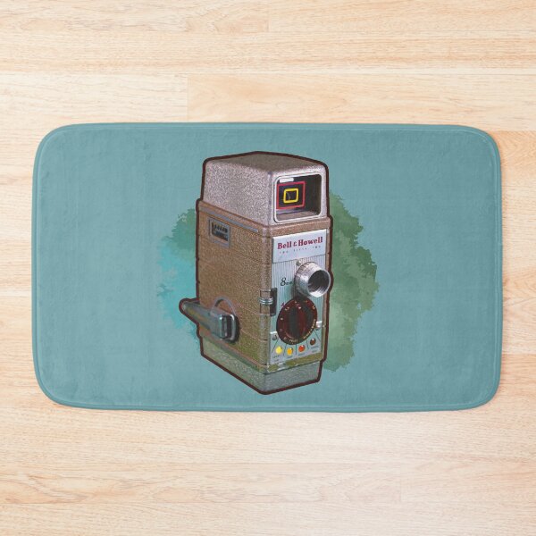 Item preview, Vintage 8MM Home Movie Cameras: Bell and Howell 8MM Home Movie Camera (Abstract Colors)) designed and sold by GraffitiSoup.