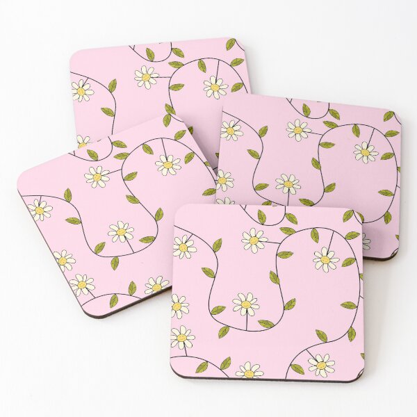 Item preview, Grumpy Flowers on Pink designed and sold by fogoosherie.