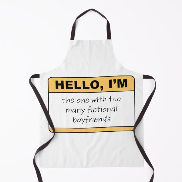 Item preview, Hello, I'm The One With Too Many Fictional Boyfriends designed and sold by bookishneighbor.