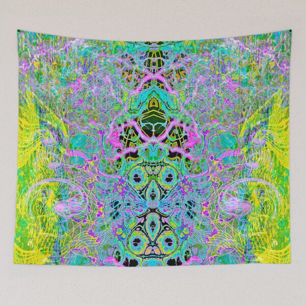 Item preview, Mental Radiation (Bright Yellow) designed and sold by Discordant Dreams Art.