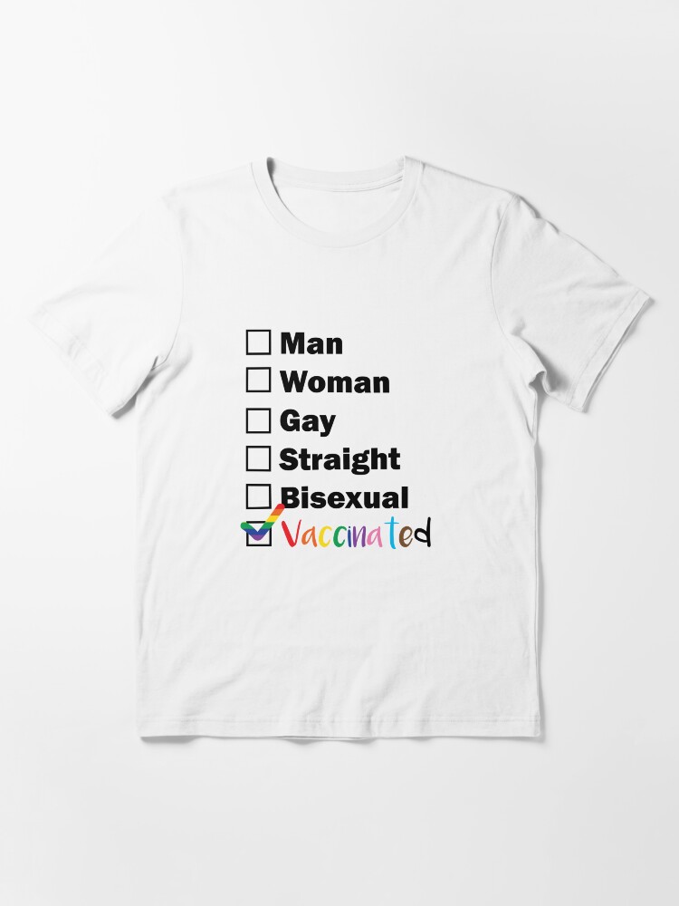Alternate view of Vaccinated Essential T-Shirt
