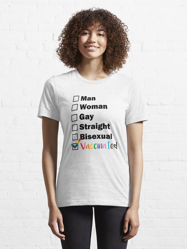 Alternate view of Vaccinated Essential T-Shirt