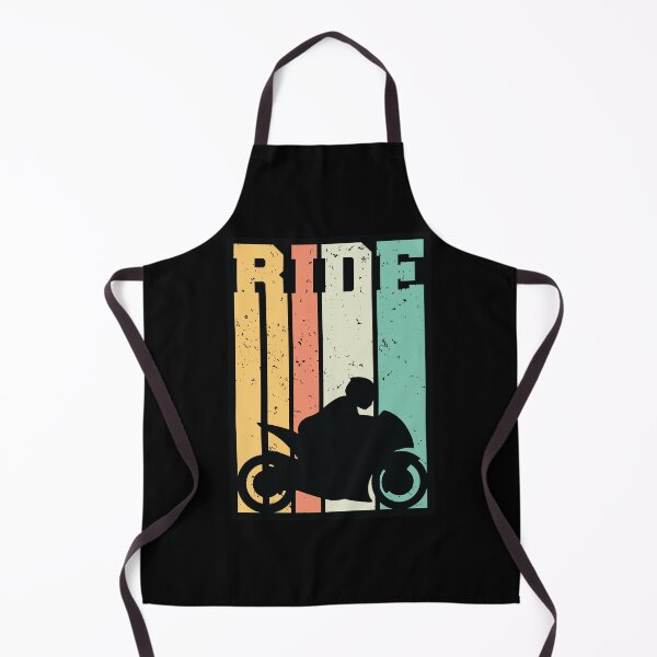 Item preview, Ride Retro Motorcycle Super Sportbike Silhouette Illustration designed and sold by hobrath.