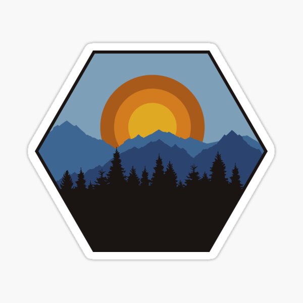 Item preview, Hexagon Mountain designed and sold by jmjmts.