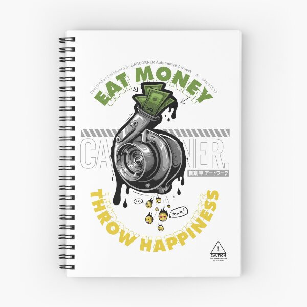 Item preview, Turbo Lovers "Eat Money Throw Happiness" - CarCorner designed and sold by Car-Corner.