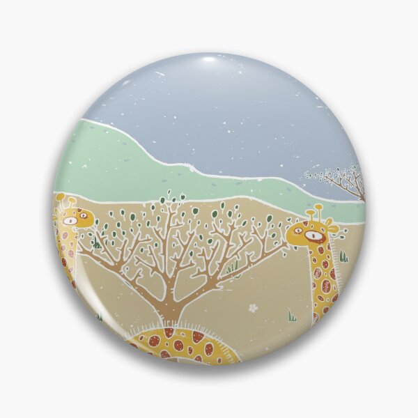 Item preview, Savannah funny animals naive art designed and sold by ilyasovkamil.