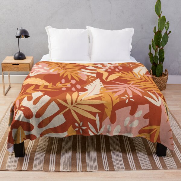 Item preview, Tropical Leaves - Boho designed and sold by latheandquill.