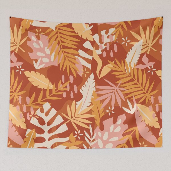 Item preview, Tropical Leaves - Boho designed and sold by latheandquill.