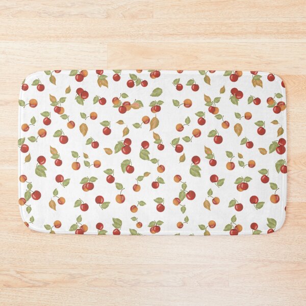 Item preview, Sweet Cherry Fruit and Leafs Pattern designed and sold by fluffibee.