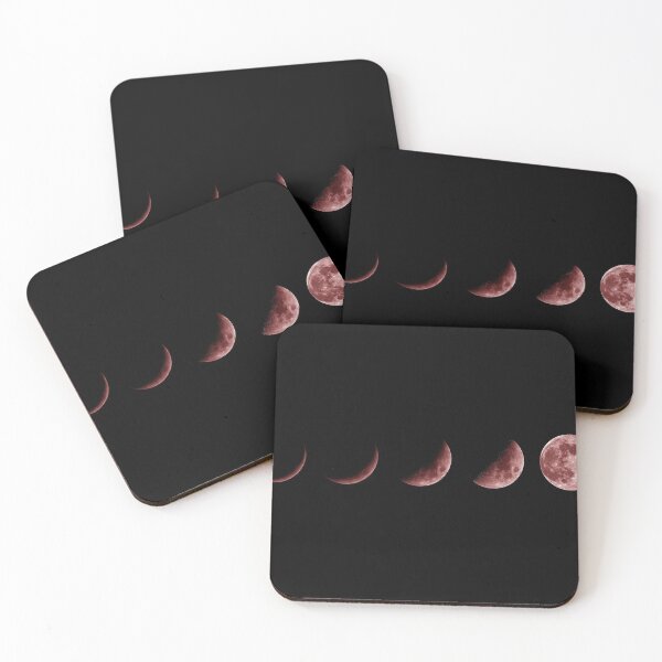 Item preview, Pink Supermoon phases designed and sold by Rockray.