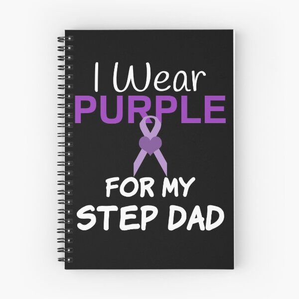 Item preview, I Wear Purple For My Step Dad designed and sold by CreativeBel.