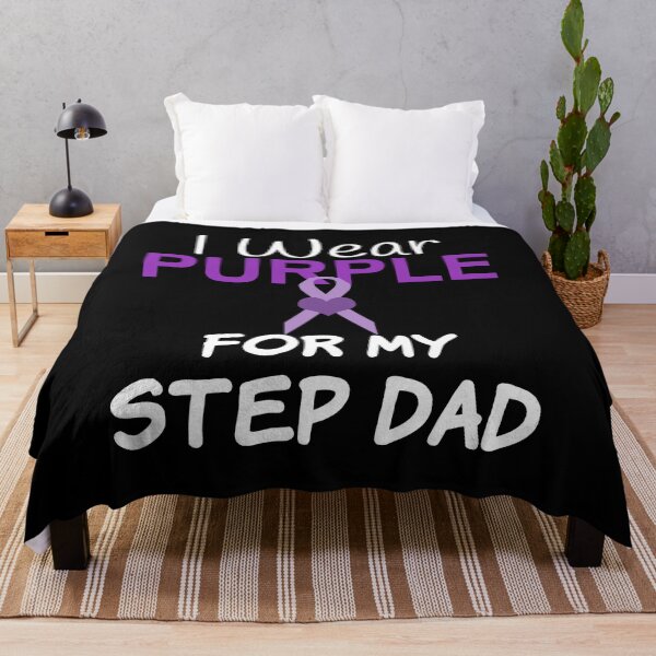 Item preview, I Wear Purple For My Step Dad designed and sold by CreativeBel.